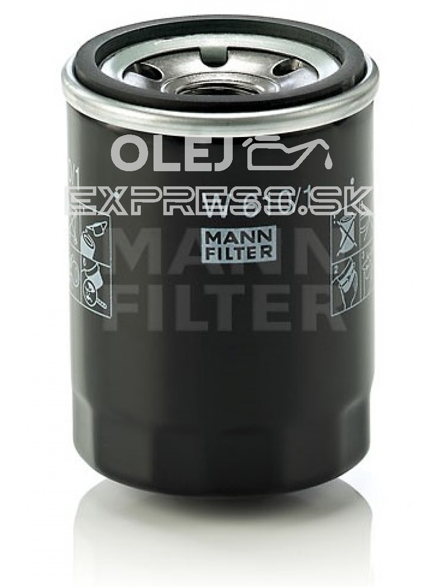 Olejový filter MANN FILTER W 610/1