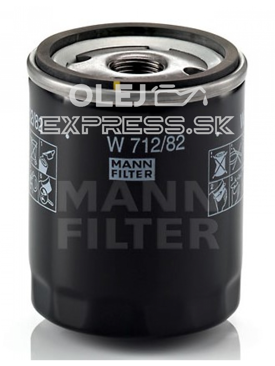 Olejový filter MANN FILTER W 712/82