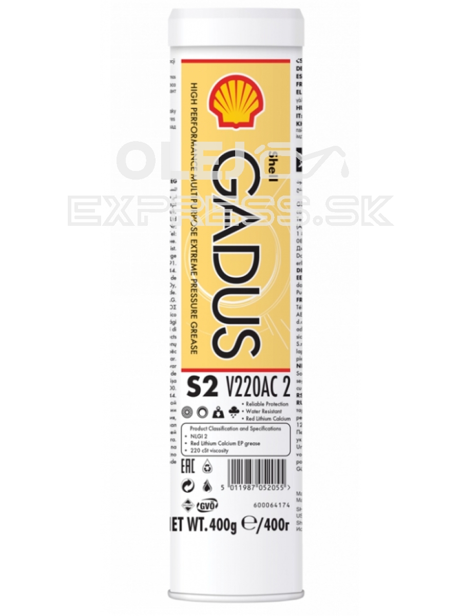 Shell Gadus S2 V220AC 2 400g