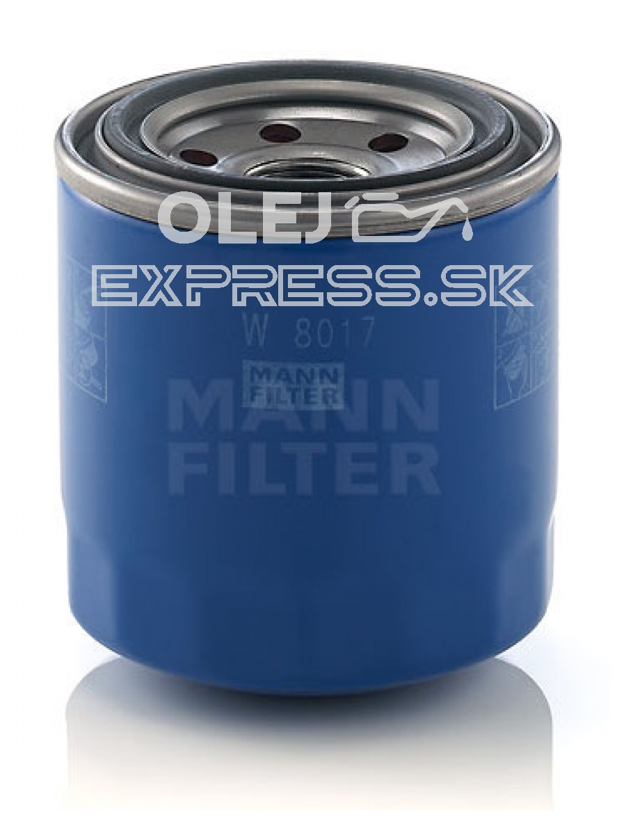 Olejový filter MANN FILTER W 8017