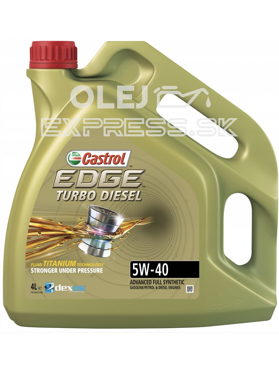 Castrol Edge Turbo Diesel 5W-40 4L