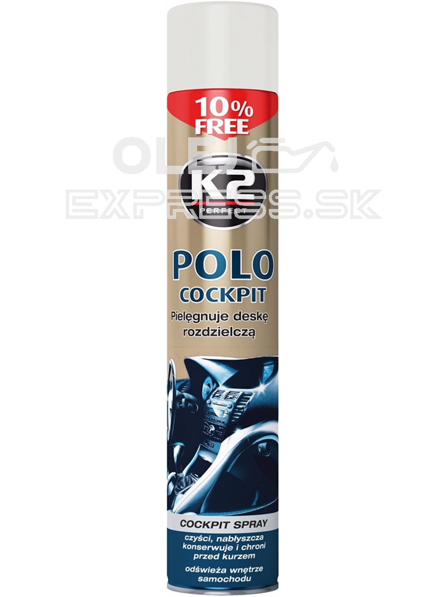 K2 Polo cockpit VIŠŇA /čistič palubnej dosky/ 600ml