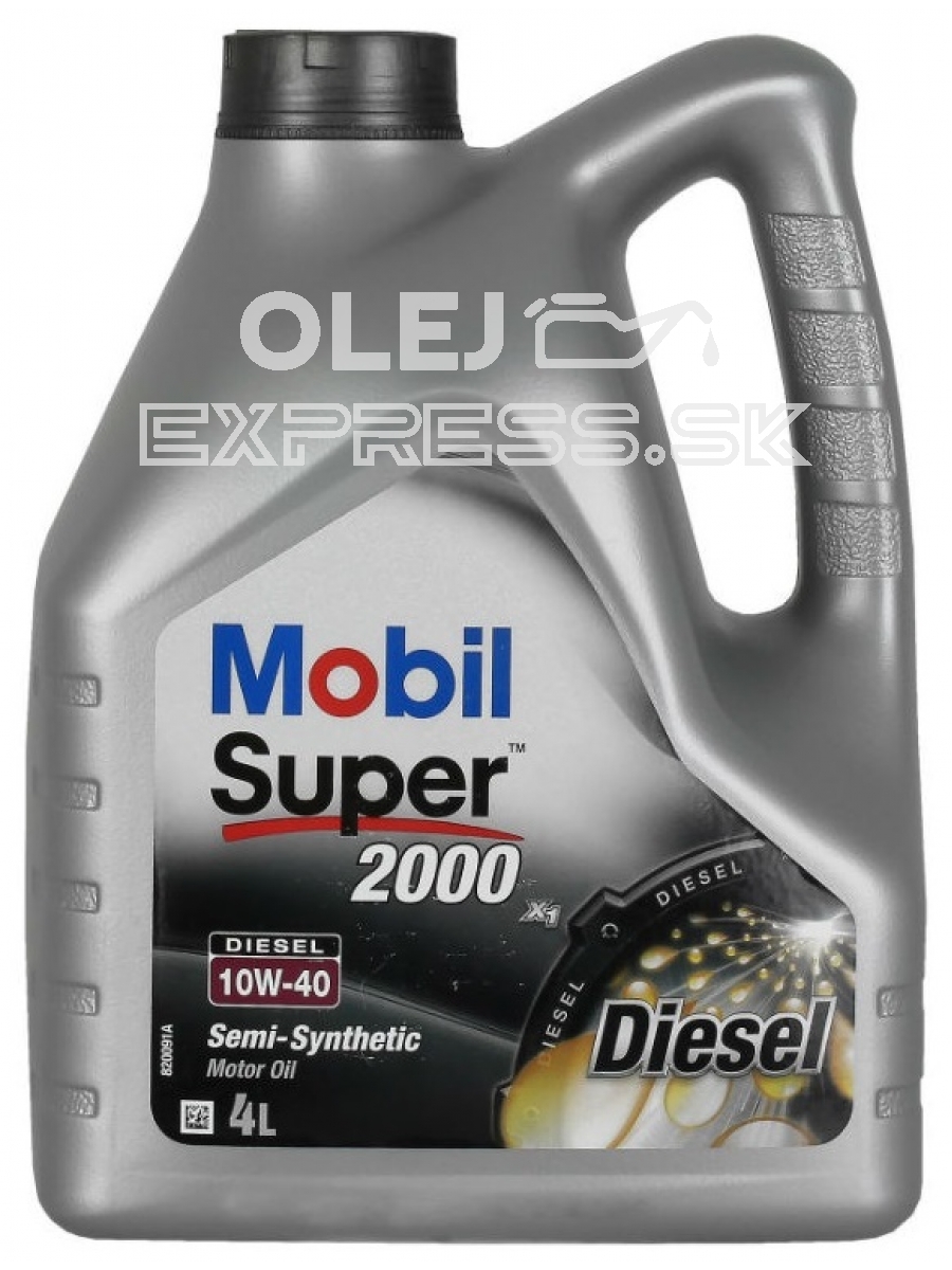 Mobil Super 2000 X1 Diesel 10W-40 4L