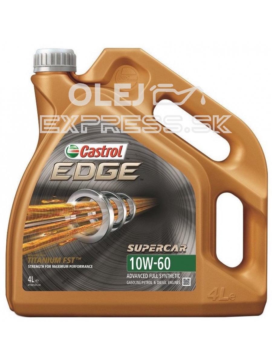 Castrol Edge Supercar Titanium FST 10W-60 4L