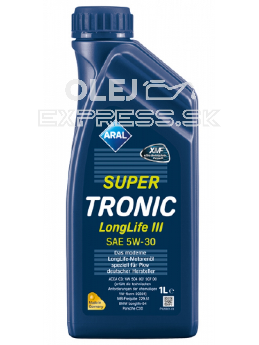 Aral Super Tronic Longlife III 5W-30 1L /hľadaj SuperTronic K/