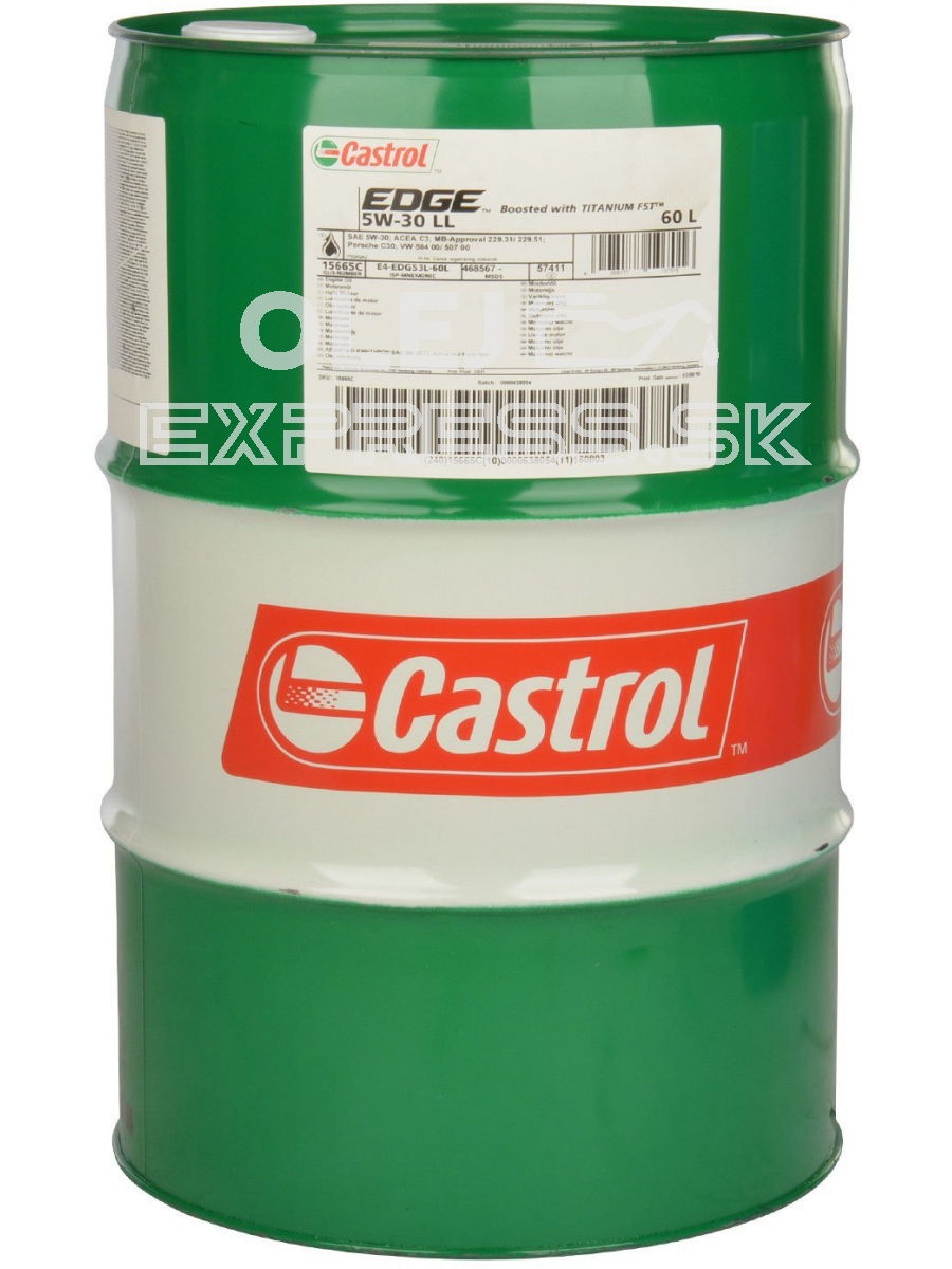 Castrol Edge Titanium FST 5W-30 LL 60L