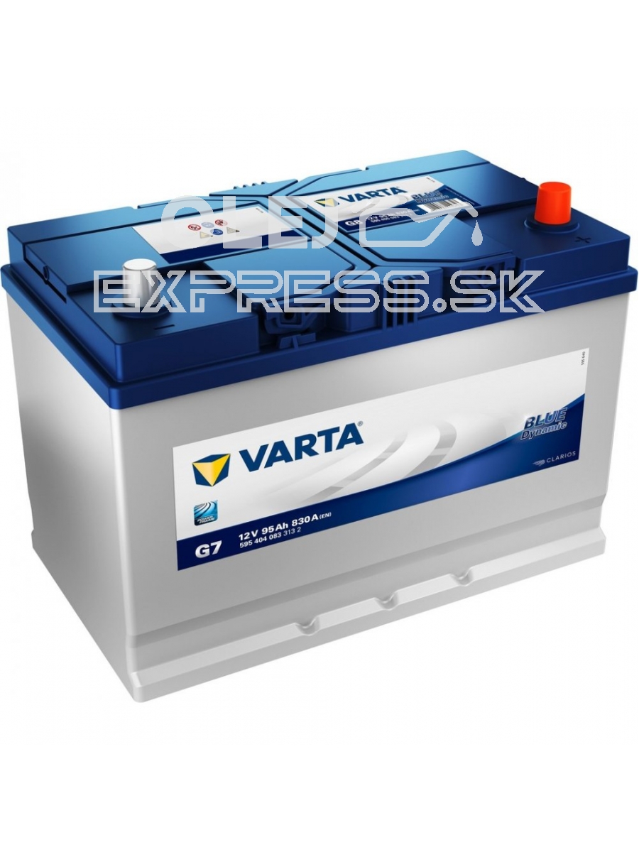 Varta Blue Dynamic 12V 95Ah 830A (G7)