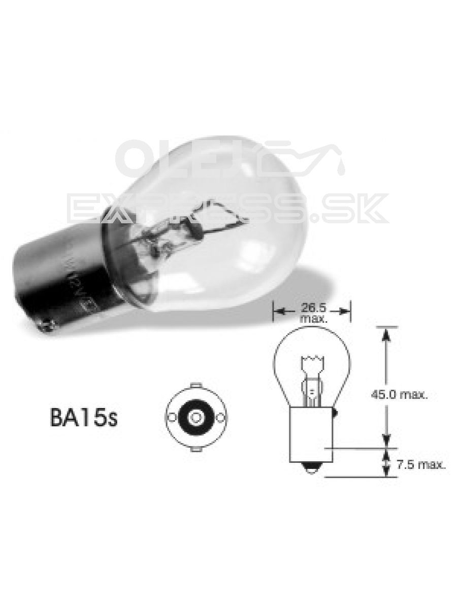 QLUX 12V 21W BA15S P21W