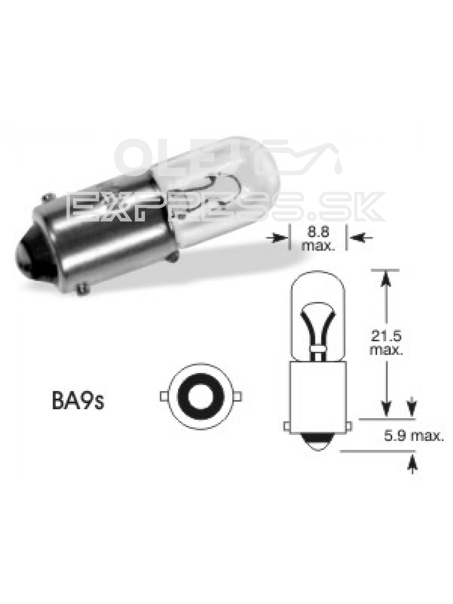 QLUX 24V 4W BA9S T4W