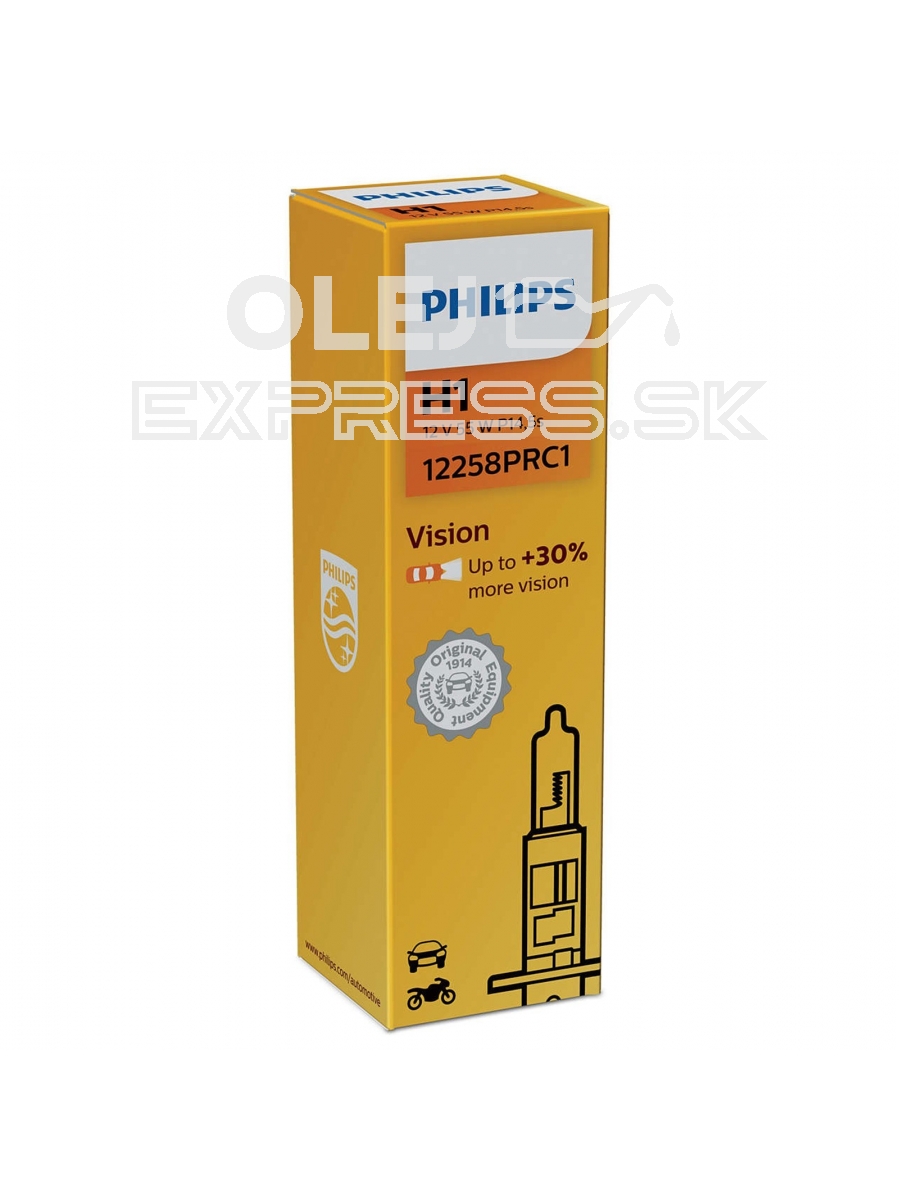 Philips Vision +30% H1 12V 55W P14,4s