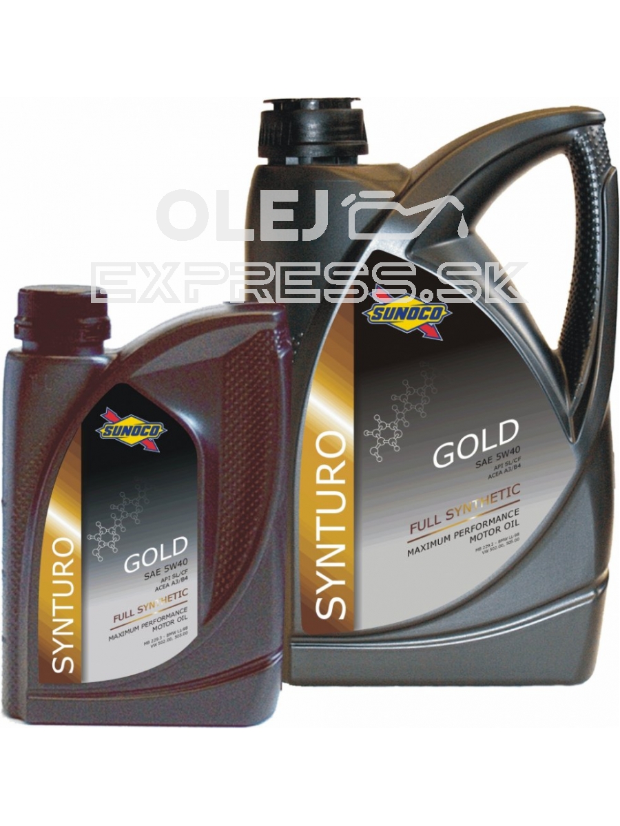 Sunoco Synturo Gold 5W-40 1L